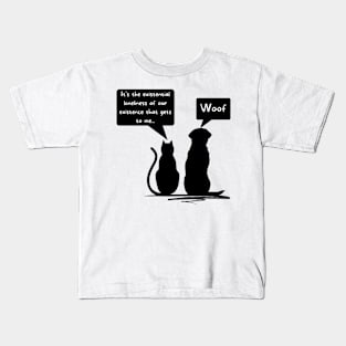 Cats and Dogs - Funny Design Kids T-Shirt